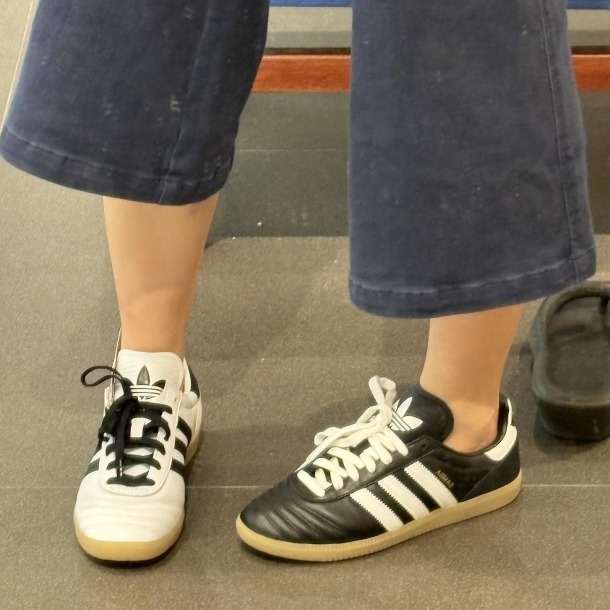adidas Samba JP 黑色板鞋